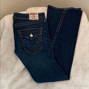 True Religion low rise jeans